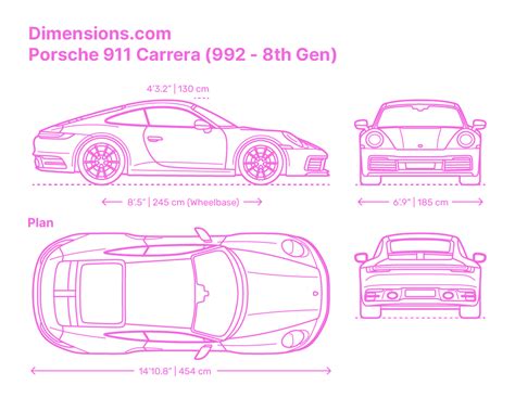 Porsche 911 991 Carrera 4S variklio skyriaus schema