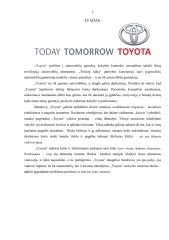 „Toyota“ gamybos sistemos schema