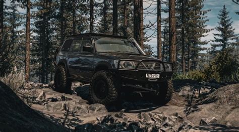 Nissan Patrol Y61 galinio tilto reduktoriaus schema su riebokšlio vieta