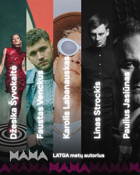 logotipas LATGA, muzikinė grojaraštis
