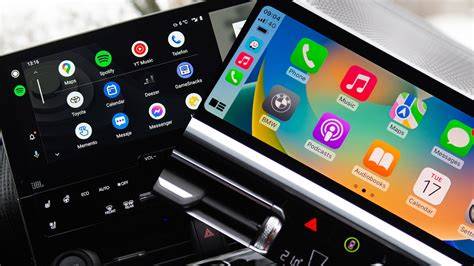 Infografika: Android Auto, Apple CarPlay ir belaidžio ryšio architektūra Renault Scénic 4x4