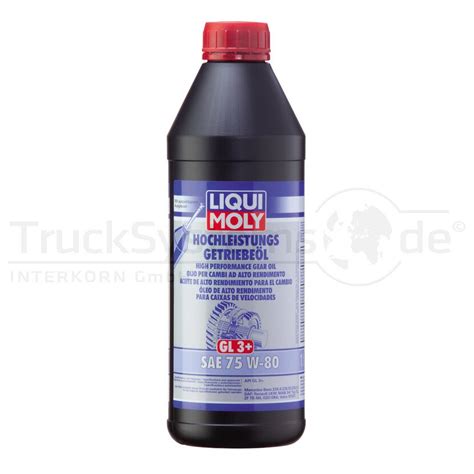 Reikalinga nuotrauka su Liqui Moly (GL3) SAE 75W-80 pakuotės vaizdu.