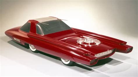 Ford Nucleon koncepcinio automobilio iliustracija
