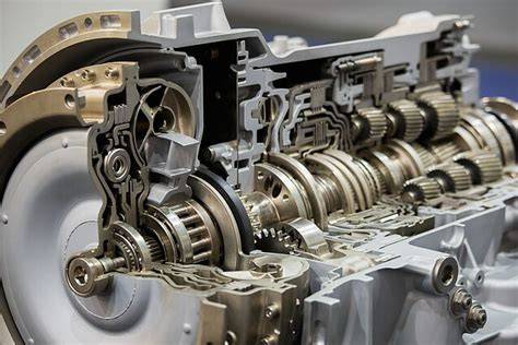 Atidaryta automatinė pavarų dėžė - detalės ir komponentai