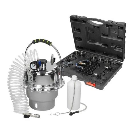 firmos „Leitenberger GmbH“ benzininis kompresimetras su adapteriais M14X1,25 ir M18x1,5