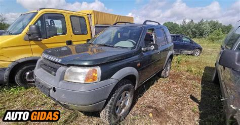 Land Rover Freelander 1999 m. variklio skyriaus nuotrauka
