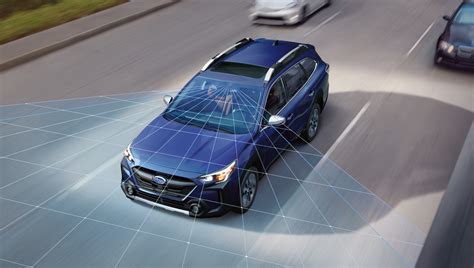 Subaru EyeSight sistemos veikimo principo infografika