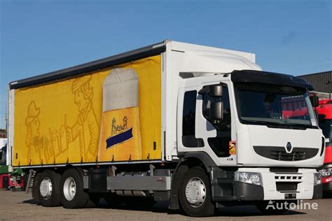 Sunkvežimis RENAULT PREMIUM vairavimo mokymo aikštelėje