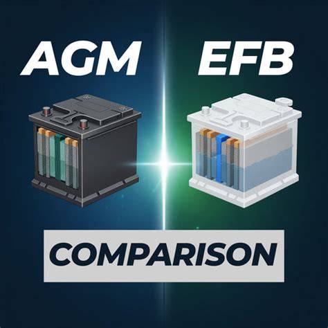 Grafikas: Sznajder produktų linijų palyginimas (Classic, EFB, AGM)