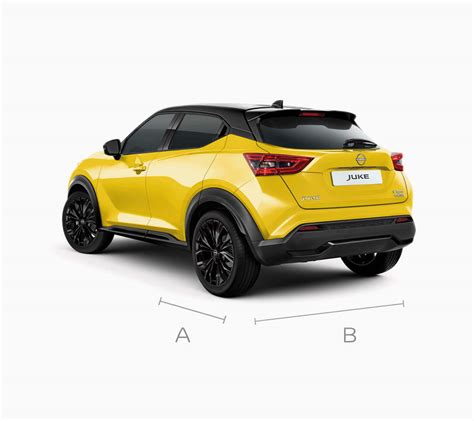 Nissan Juke automobilio šoninis vaizdas su moderniu dizainu