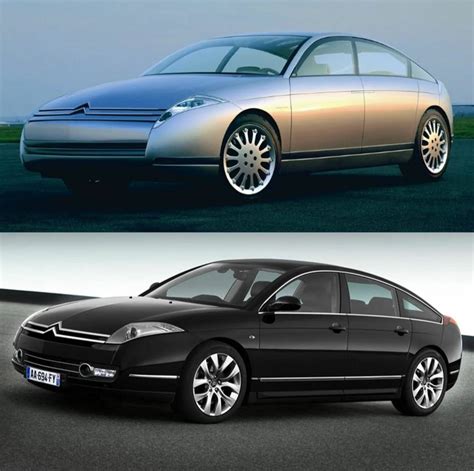 Citroën C6 automobilio iliustracija