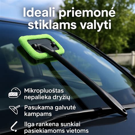automobilio langų apiplovimo purkštukai