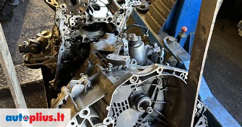 Schematinis Opel Zafira dyzelinio variklio pavaizdavimas