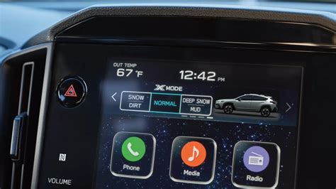 Infographic explaining how Subaru X-Mode works