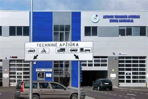Infografika: Techninės apžiūros grandinė Lietuvoje