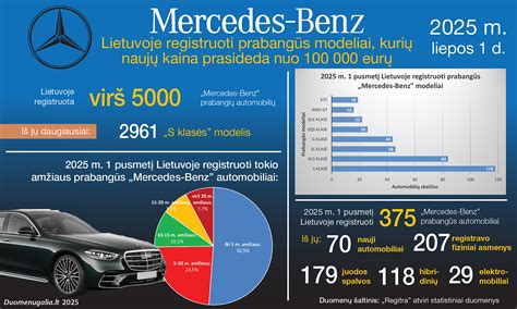 Infografika: Populiariausi elektromobilių modeliai Lietuvoje 2025 m.