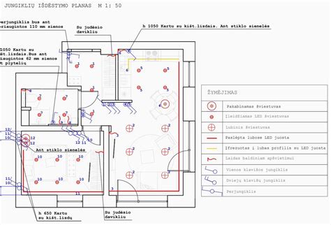 Eksterjero maketas ir baterijų išdėstymo schema