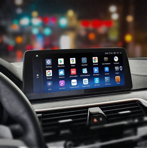 BMW E46 automobilio salonas su integruotu Android multimedijos rėmeliu