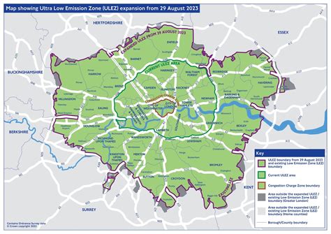žemėlapis, rodantis Europos miestus su įvestomis mažos taršos zonomis (Low Emission Zones)
