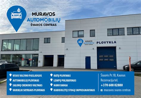 Teminė nuotrauka su automobilių švaros centro personalu