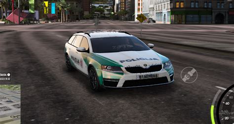 Policijos automobiliai Skoda Octavia RS ir Skoda Yeti