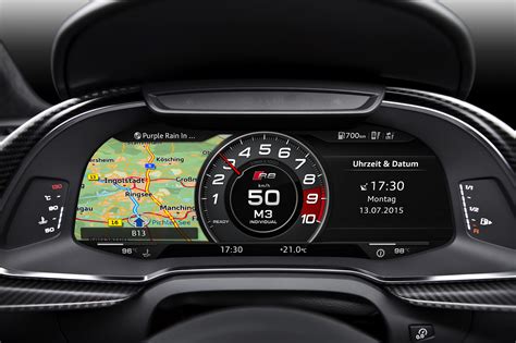 Audi Q5 interjero nuotrauka su Virtual Cockpit