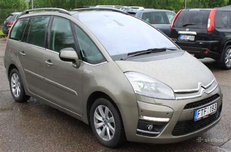 Citroën C4 Picasso variklio skyriaus nuotrauka