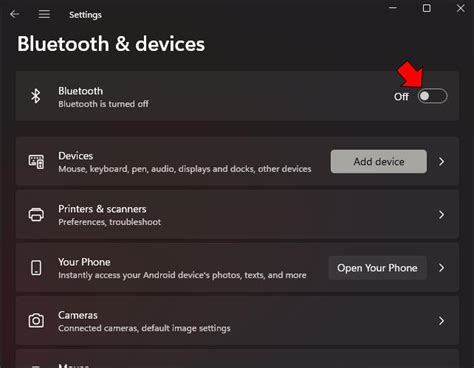 Schematiškas pavyzdys, kaip išjungti Wi-Fi, Bluetooth, GPS ir mobilųjį ryšį greitajame meniu