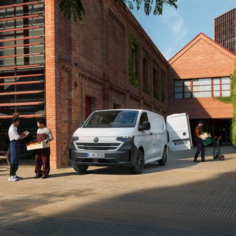 Volkswagen Transporter krovinių skyrius ir jo matmenys