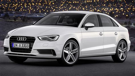 „Audi A3“ sedano modelio istorijos infografika
