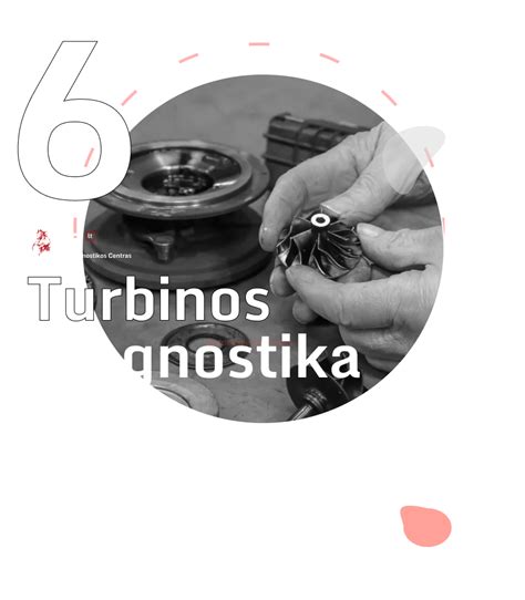 Infografika: turbinos gedimo priežastys, simptomai, diagnostika
