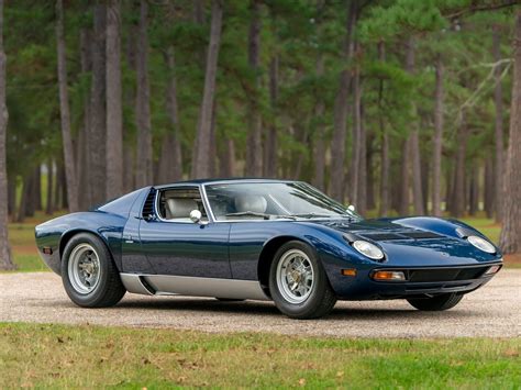 „Lamborghini Miura“ šono profilis