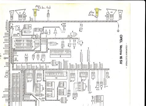 Opel Vectra pečiuko sistemos schema