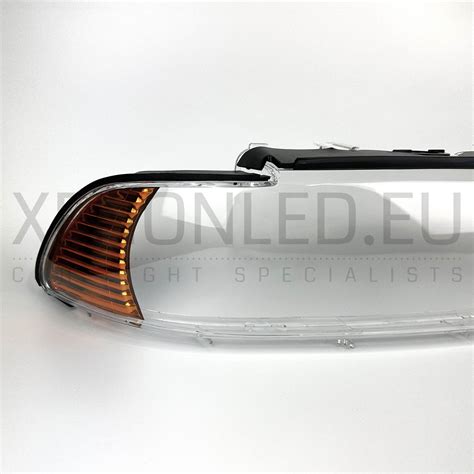 BMW E39 automobilio priekinio žibinto diagrama su xenon balasto vieta