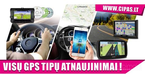 Įvairių tipų GPS navigacijų palyginimas (automobilinė, turistinė, telefono)
