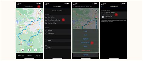 Ekrano nuotrauka, rodanti GPX failo importavimą į Garmin Connect