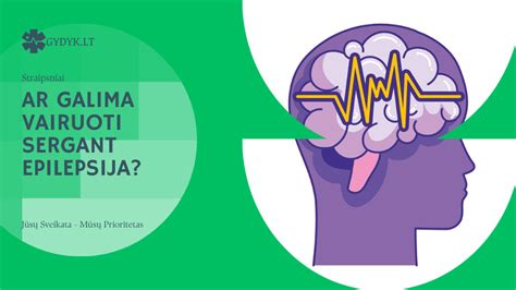 Infografika apie vairavimo teises sergant epilepsija