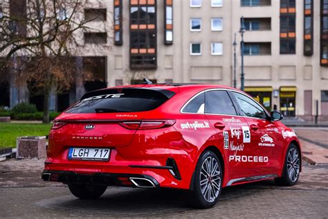 „Kia ProCeed“ bagažinės erdvės schema