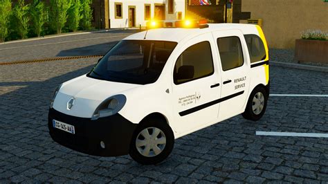 Renault Kangoo komercinio automobilio eksterjero detalės
