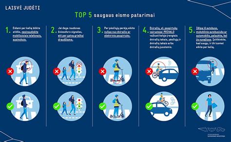 Infografika: pagrindiniai saugaus eismo principai vairuotojams