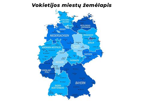 Vokietijos kelių mokesčių žemėlapis sunkvežimiams