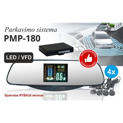 Parkavimo jutiklių sistemos valdymo modulis