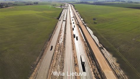 Via Baltica kelio schemos vizualizacija