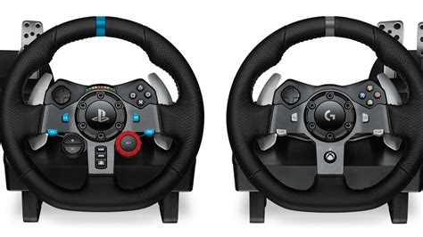 schema, vaizduojanti Logitech G Driving Force Shifter sujungimą su G29 vairu ir pedalais