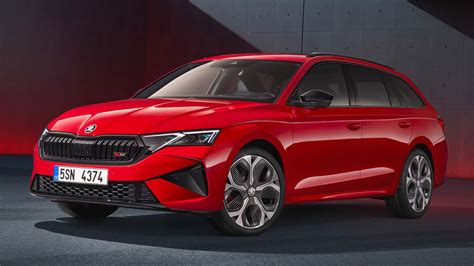 Škoda Octavia RS sportinio automobilio nuotrauka