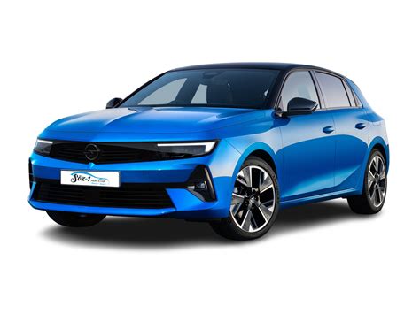 Schematinis Opel Astra universalo modelio vaizdas
