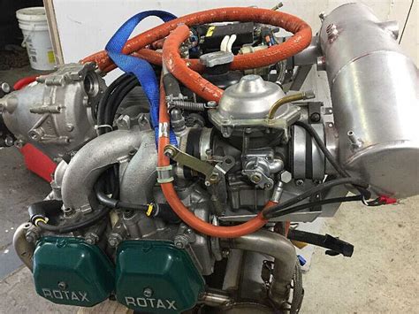 ROTAX 912 variklio dalių schema