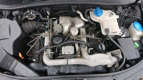 Audi A6 C5 2.5 TDI variklio skyriaus schema