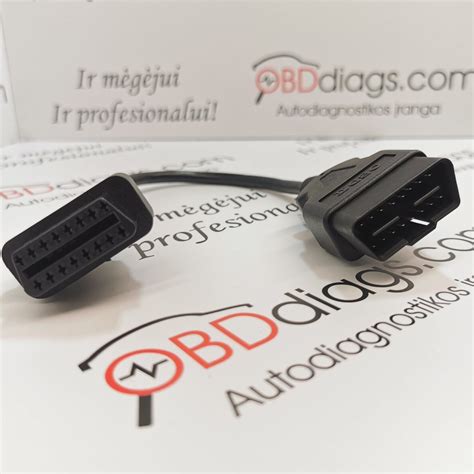 iliustracija OBD2 jungties prijungimas