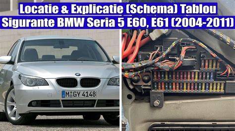BMW E61 telefono instaliacijos schema